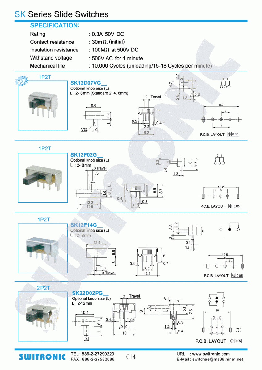 Slide Switch