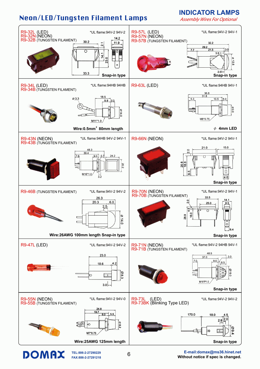 Indicator Lamp